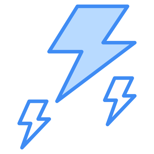 Lightening free icon