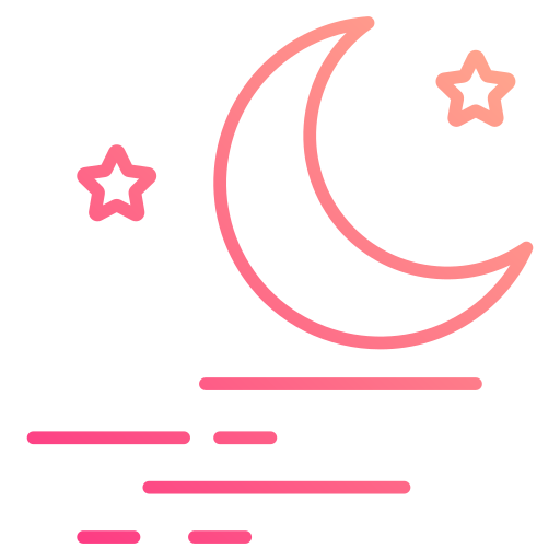nuit claire Icône gratuit nuit claire Icône gratuit