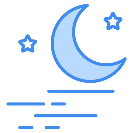 nuit claire Icône gratuit nuit claire Icône gratuit