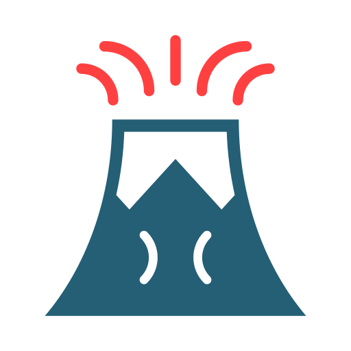 Volcano free icon Volcano free icon