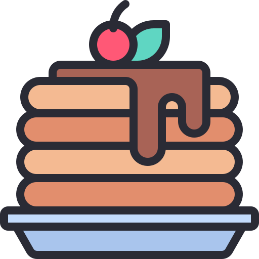 panqueques icono gratis