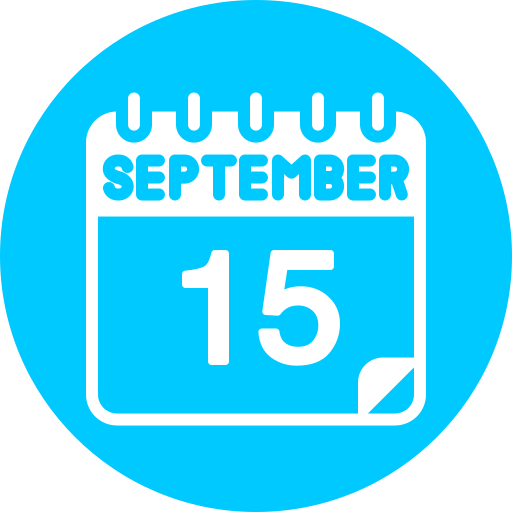 setembro grátis ícone