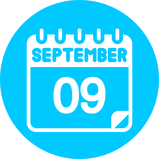setembro grátis ícone
