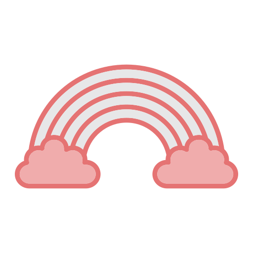 arcoíris icono gratis