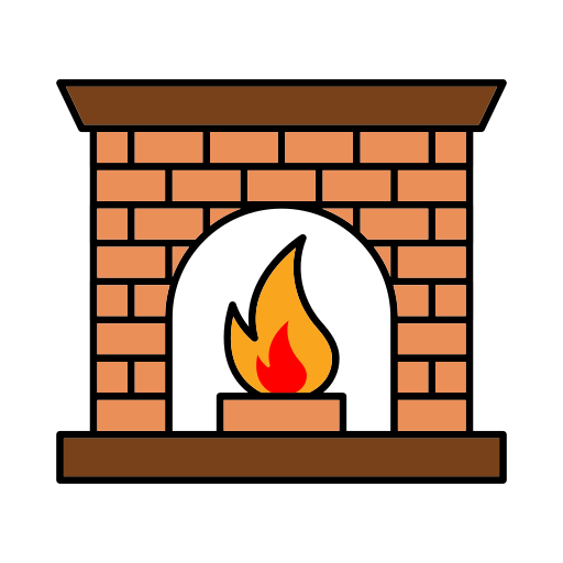 chimenea icono gratis