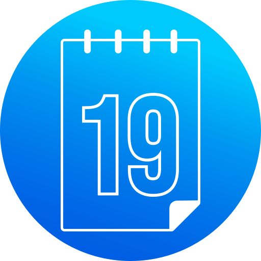 19 grátis ícone