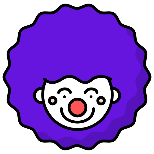 payaso icono gratis