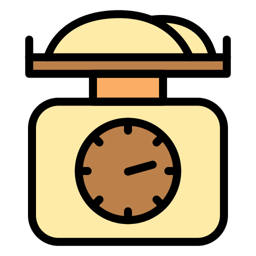 Weight scale free icon