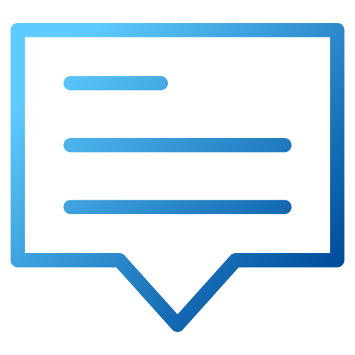 Comment free icon Comment free icon