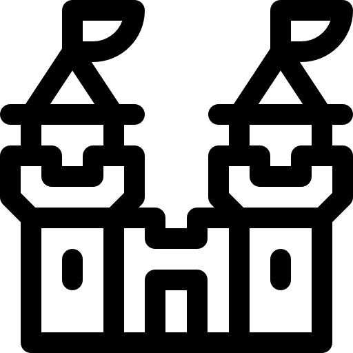 castillo icono gratis