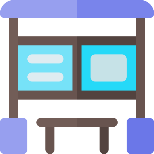 bushaltestelle kostenlos Icon bushaltestelle kostenlos Icon