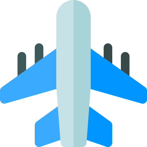 avión icono gratis