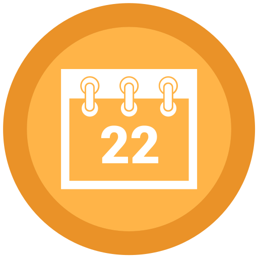 calendário grátis ícone