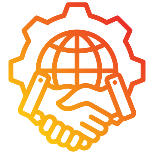 relación de negocios icono gratis