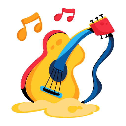 guitarra icono gratis