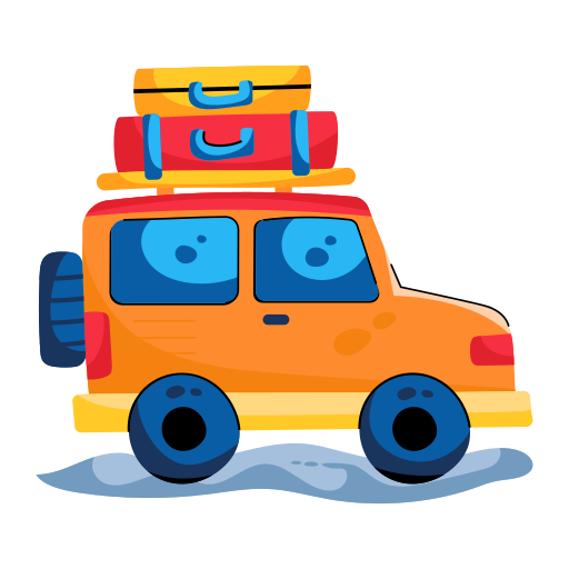 Road trip free icon