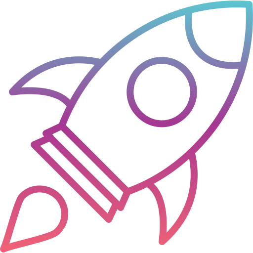 Rocket free icon Rocket free icon