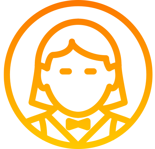 Waitress free icon Waitress free icon