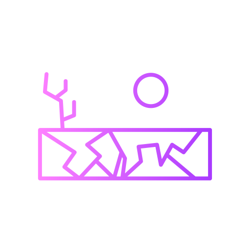 sequía icono gratis