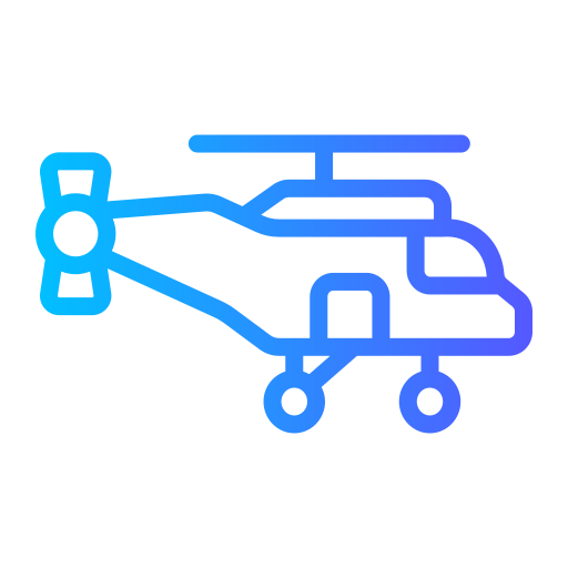 helicóptero icono gratis
