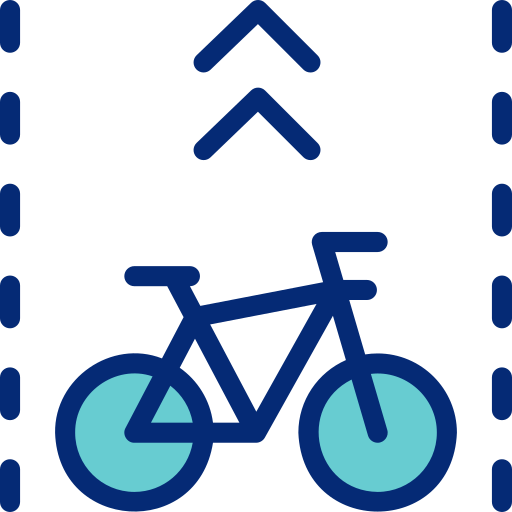 fahrradweg kostenlos Icon fahrradweg kostenlos Icon