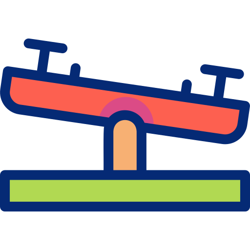 Seesaw free icon Seesaw free icon