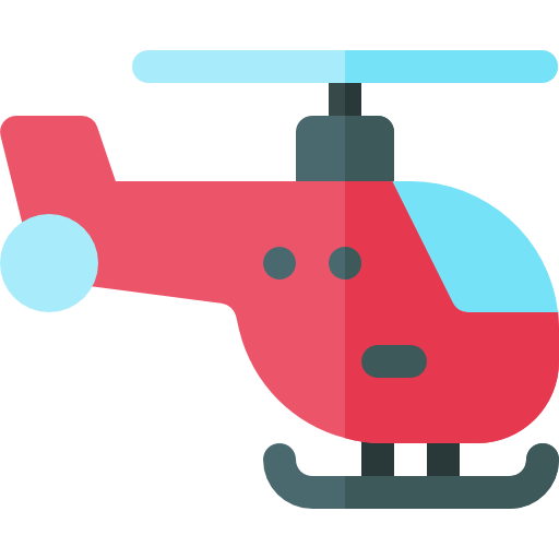 helicóptero icono gratis