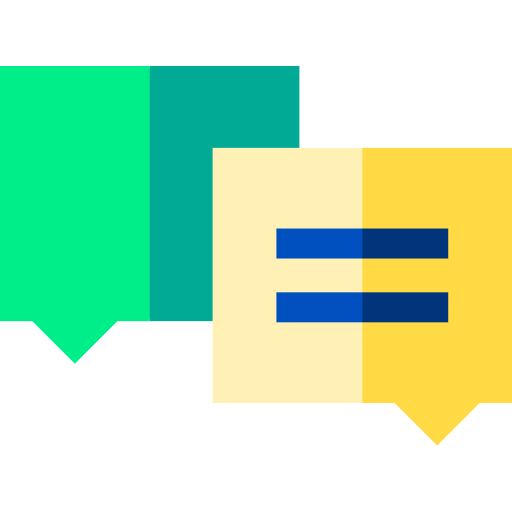 Chat bubble free icon