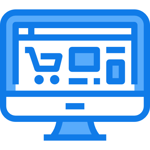 tienda online icono gratis