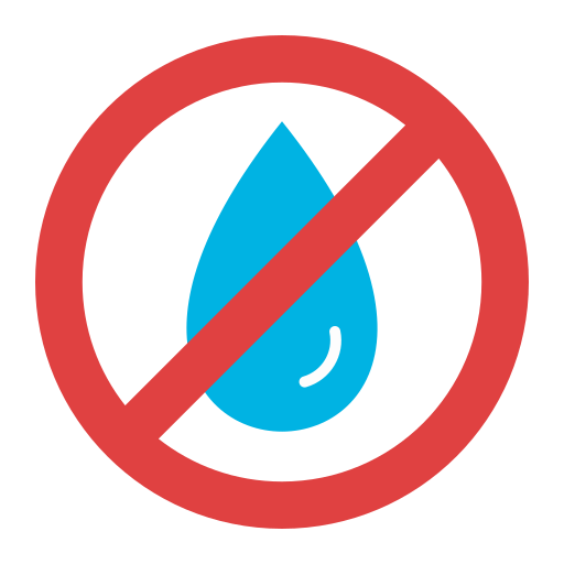 No water - Free weather icons