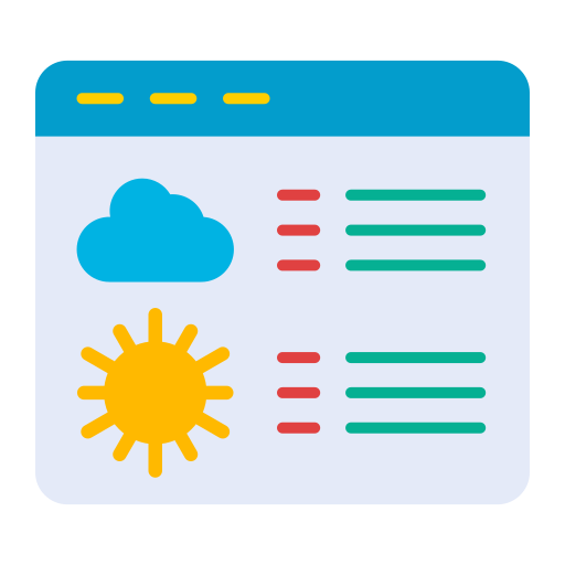 pronóstico icono gratis