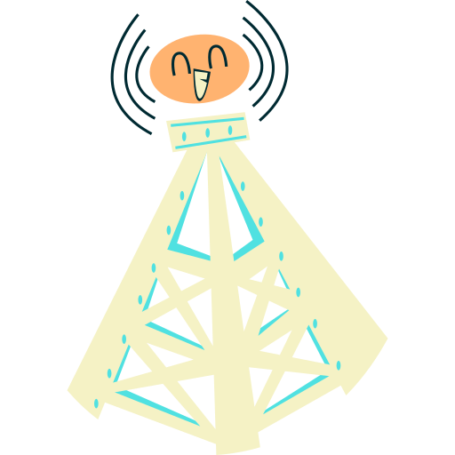 antenne kostenlos Sticker antenne kostenlos Sticker