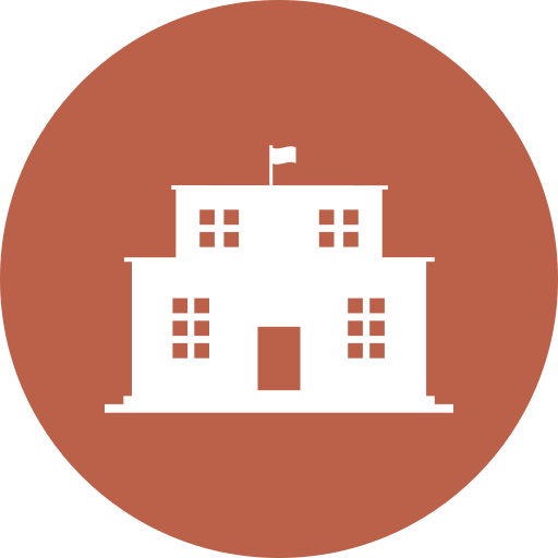 학교 무료 아이콘