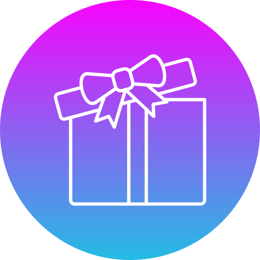 caja de regalo icono gratis