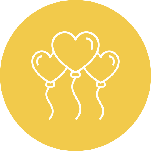 des ballons Icône gratuit