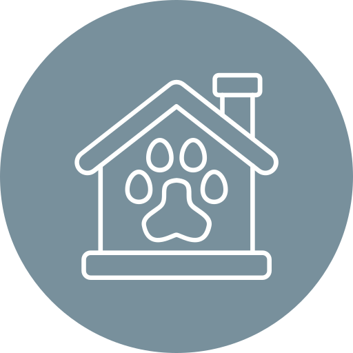 casa de mascotas icono gratis