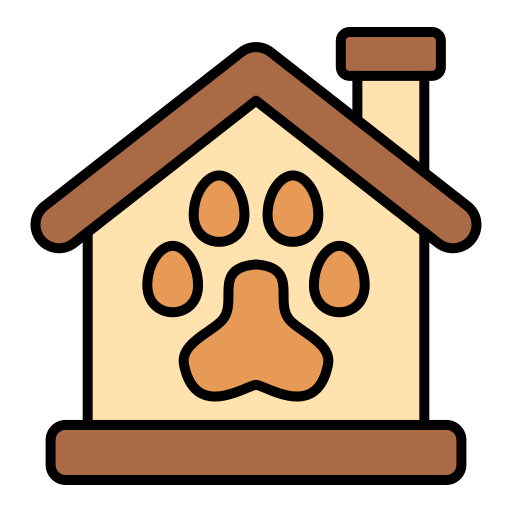 casa de mascotas icono gratis