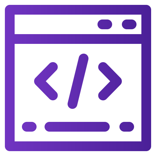programación web icono gratis