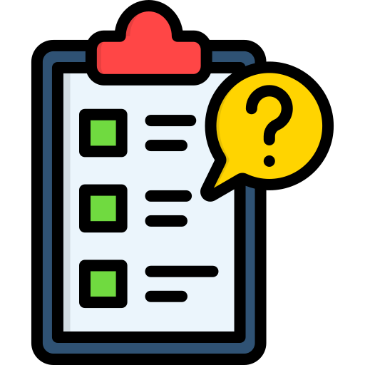 Questionnaire - Free files and folders icons