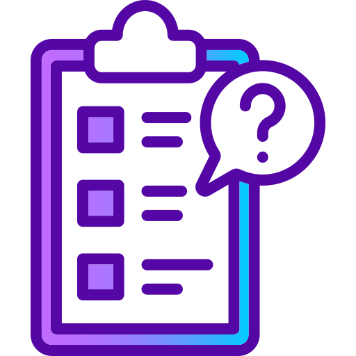 Questionnaire - Free files and folders icons