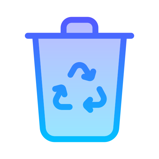 papelera de reciclaje icono gratis