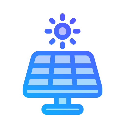 panel solar icono gratis