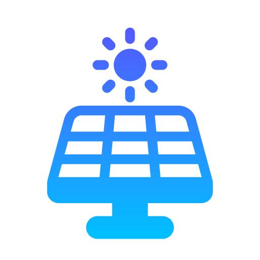 panel solar icono gratis