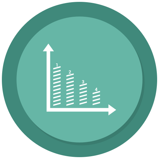 Chart free icon