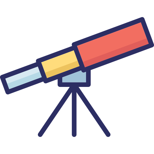 telescópio grátis ícone telescópio grátis ícone