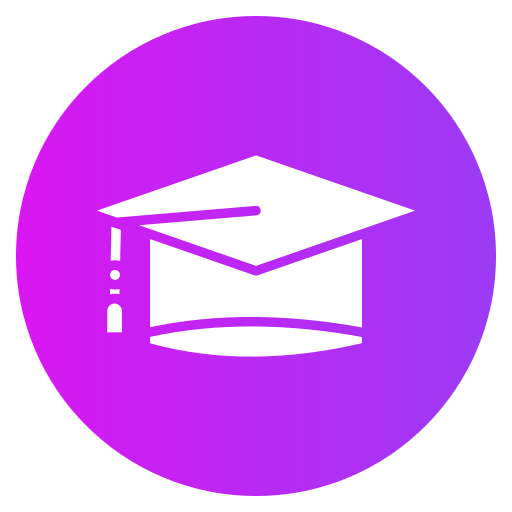 gorro de graduación icono gratis