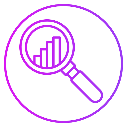 Magnifying glass free icon