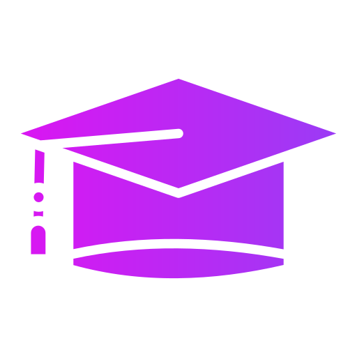 gorro de graduación icono gratis