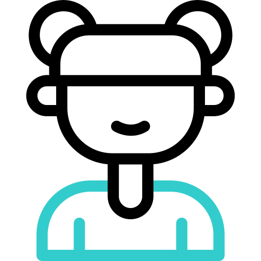 소녀 무료 아이콘