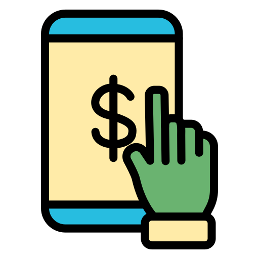 Mobile payment free icon